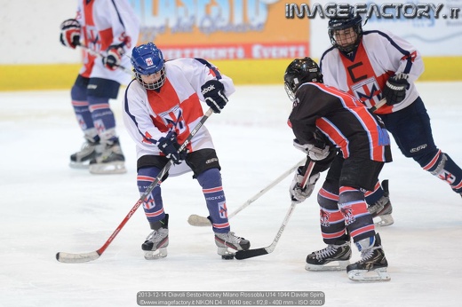 2013-12-14 Diavoli Sesto-Hockey Milano Rossoblu U14 1044 Davide Spiriti